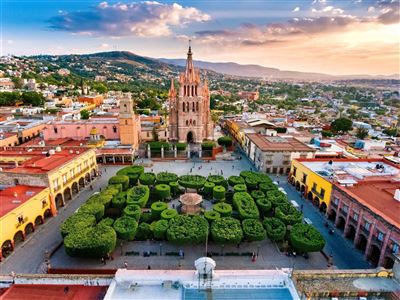 Zentralmexiko San Miguel de Allende Zentrum